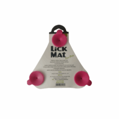 Lick mat rosa con empaque